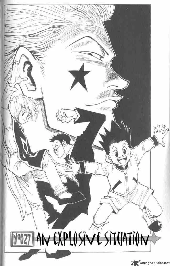 Hunter X Hunter Chapter 27: An Explosive Situation – Page 3