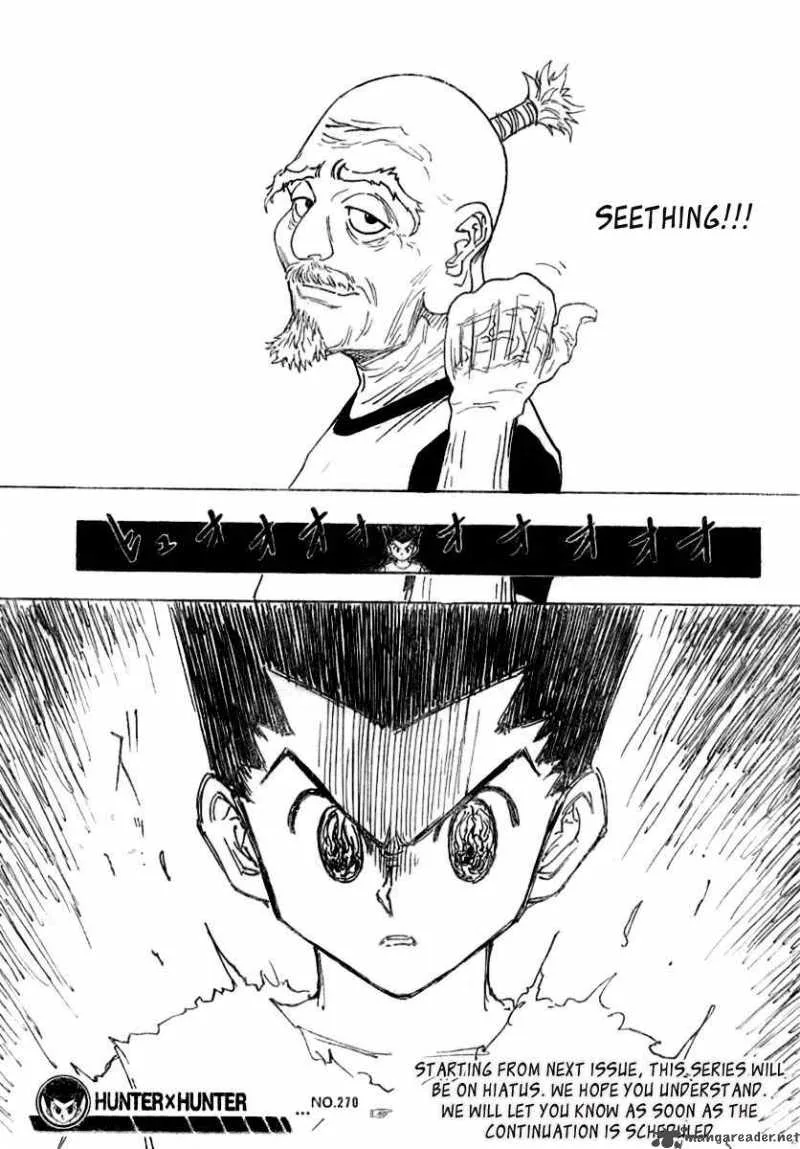 Hunter X Hunter Chapter 270: Spiritual Message – Page 16