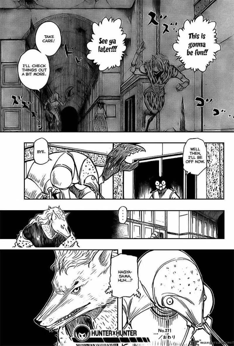 Hunter X Hunter Chapter 271: Seperation – Page 18