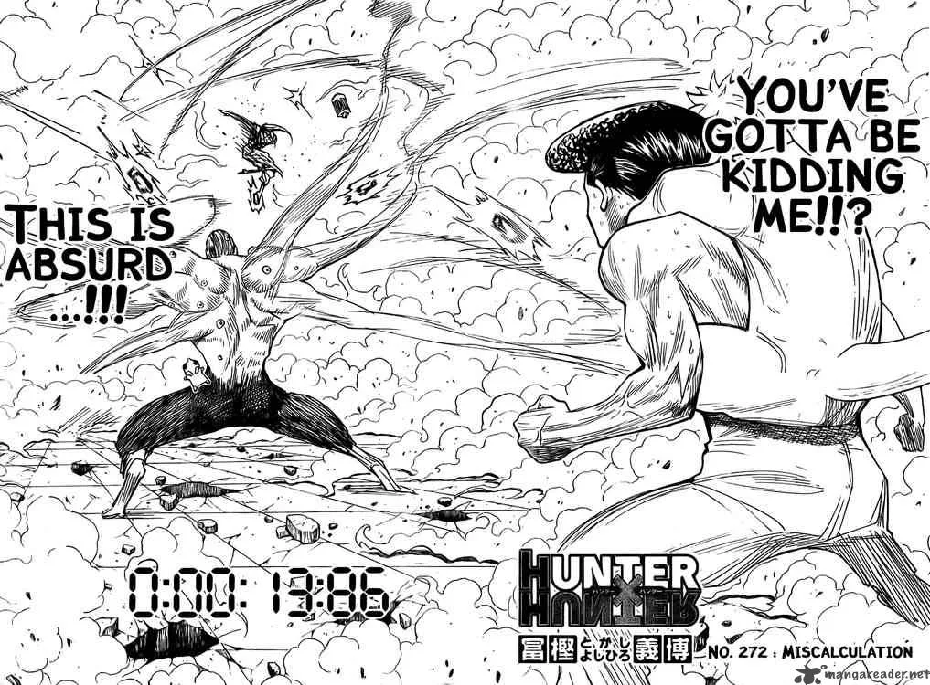 Hunter X Hunter Chapter 272: Miscalculation – Page 2