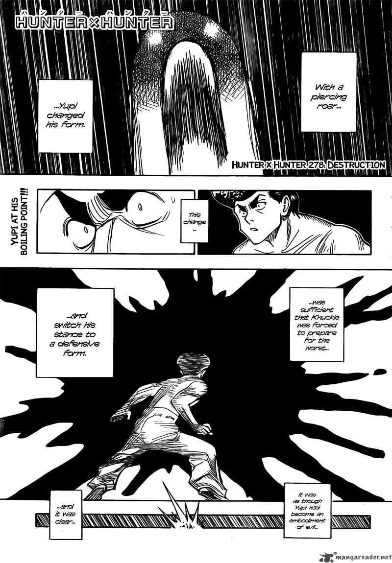 Hunter X Hunter Chapter 278: Destruction – Page 2