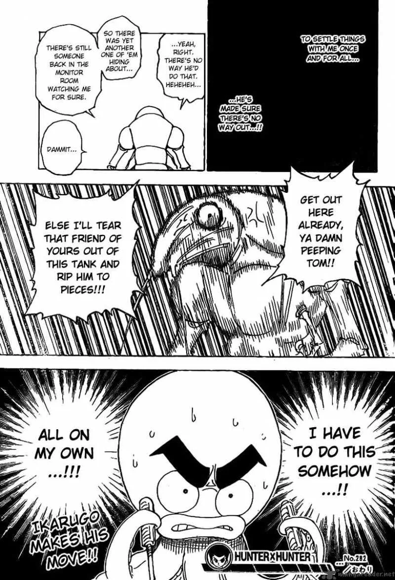 Hunter X Hunter Chapter 282: Sealed Off – Page 19