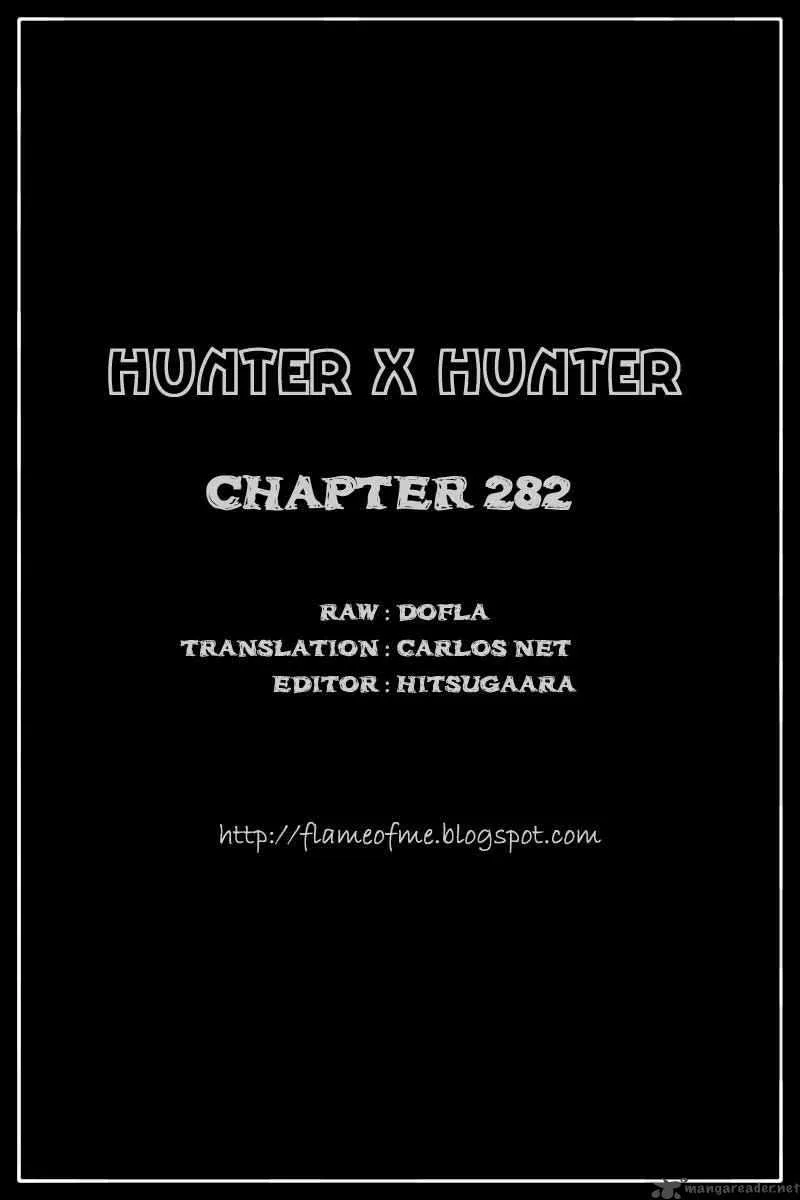 Hunter X Hunter Chapter 282: Sealed Off – Page 20