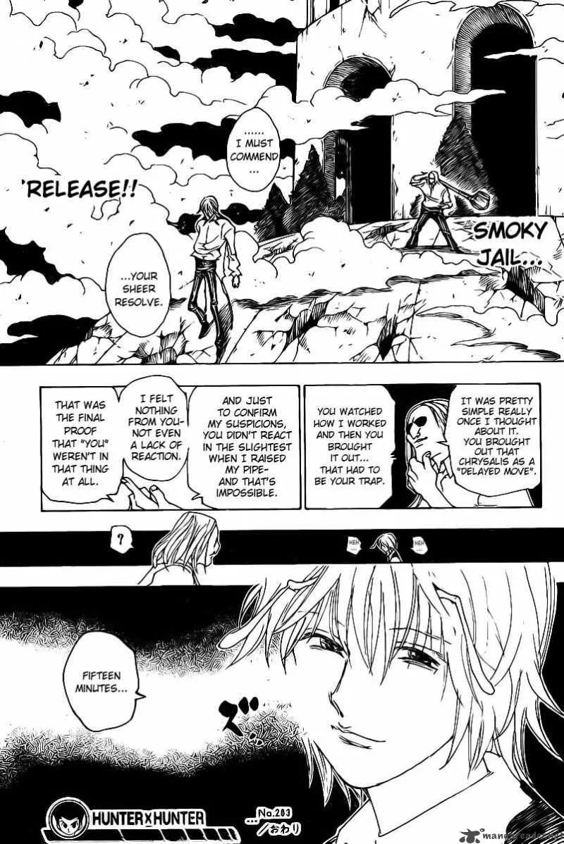 Hunter X Hunter Chapter 283: Resolve – Page 19