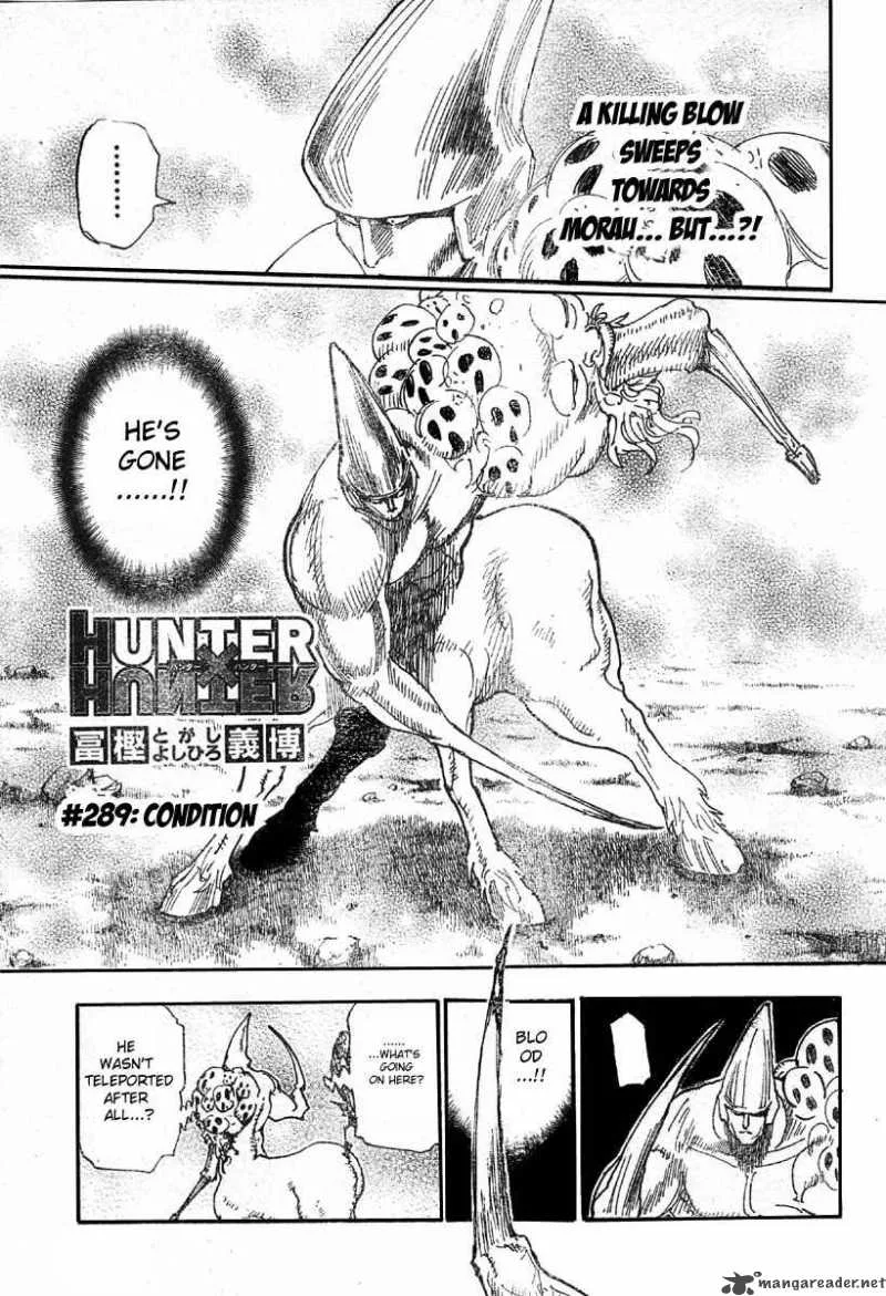 Hunter X Hunter Chapter 289: Condition – Page 2