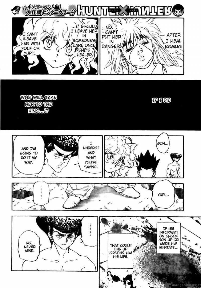 Hunter X Hunter Chapter 295: Determination – Page 16