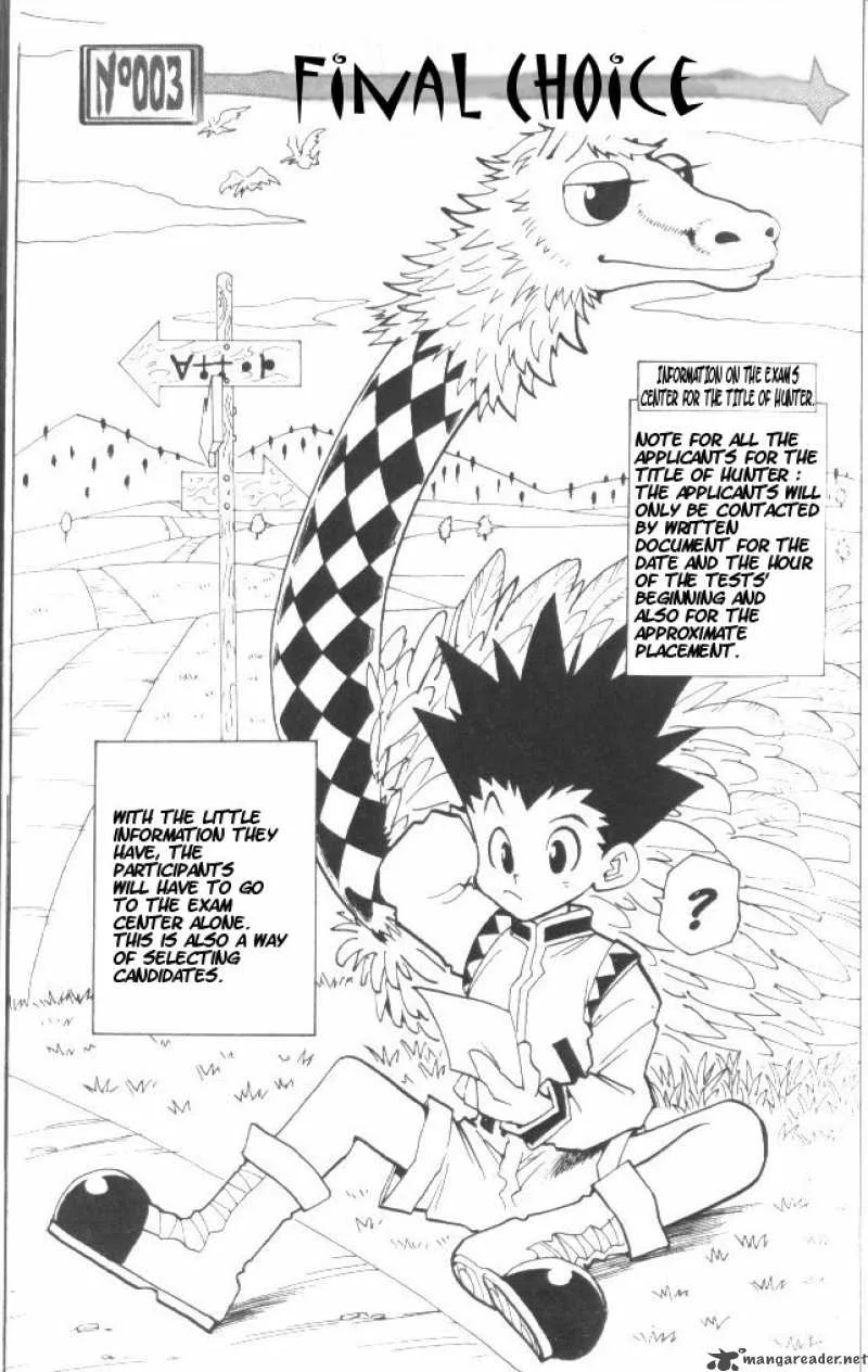 Hunter X Hunter Chapter 3: Final choice – Page 2