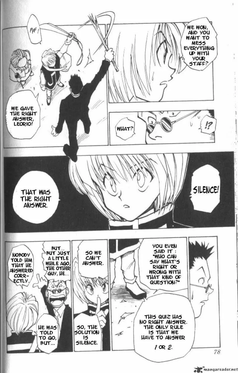 Hunter X Hunter Chapter 3: Final choice – Page 17