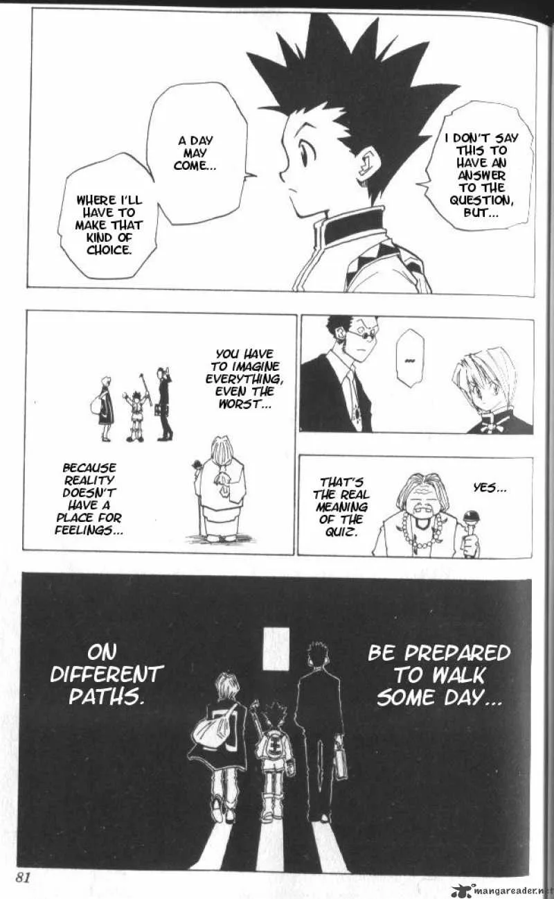 Hunter X Hunter Chapter 3: Final choice – Page 20