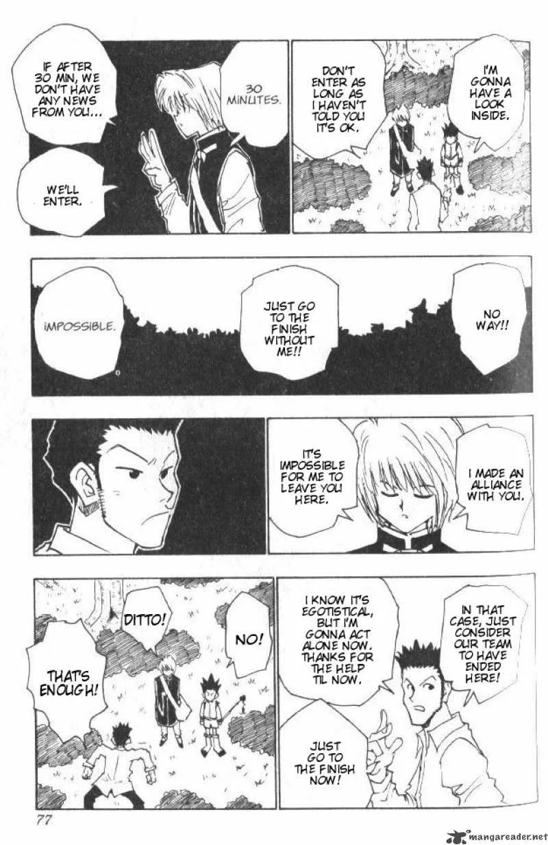 Hunter X Hunter Chapter 30: A Swarming Trap – Page 12