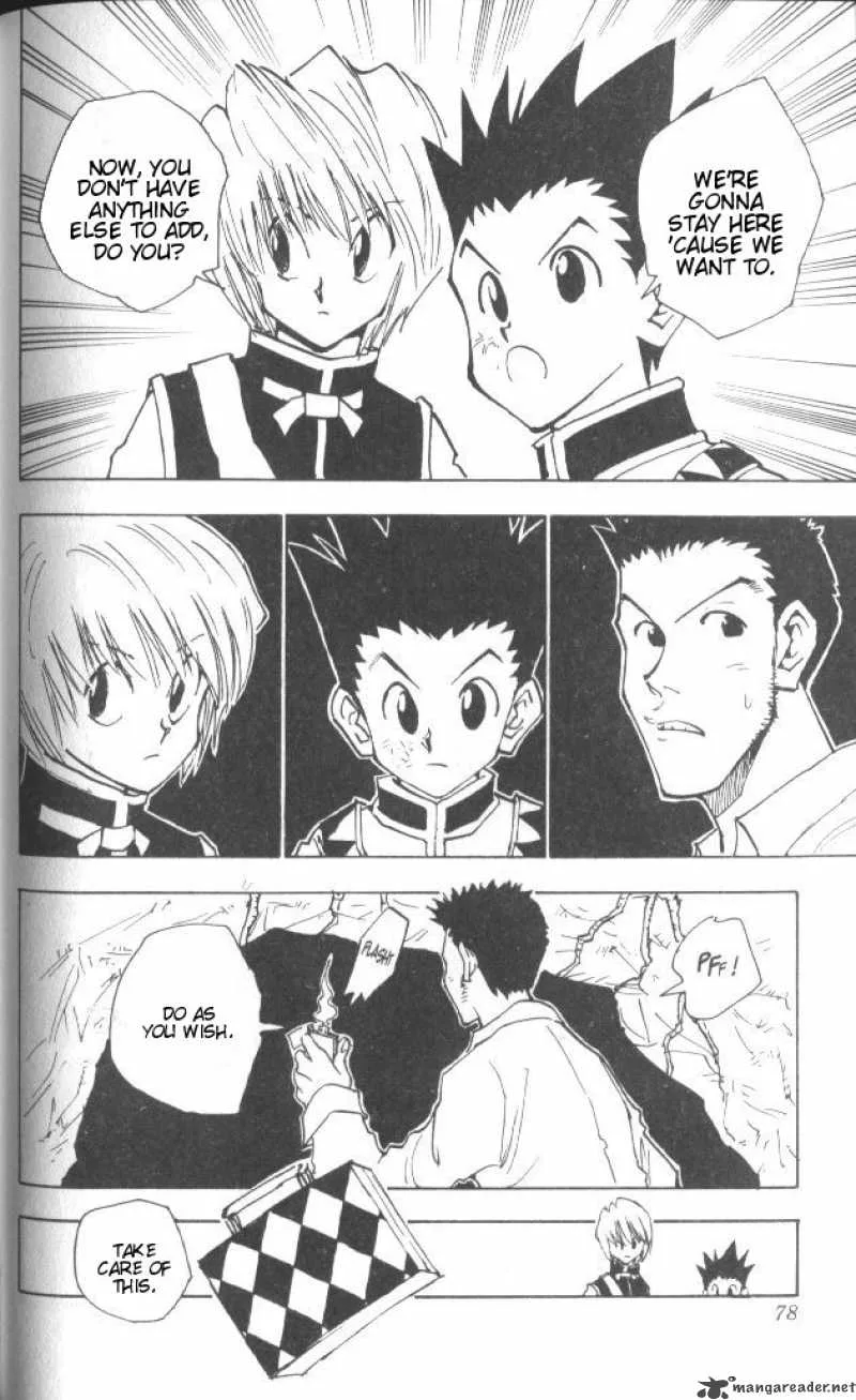 Hunter X Hunter Chapter 30: A Swarming Trap – Page 13