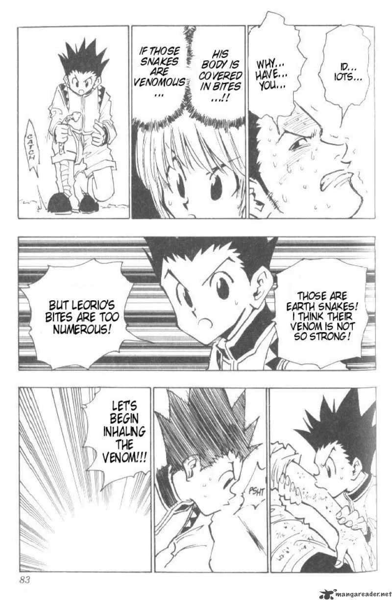 Hunter X Hunter Chapter 30: A Swarming Trap – Page 18