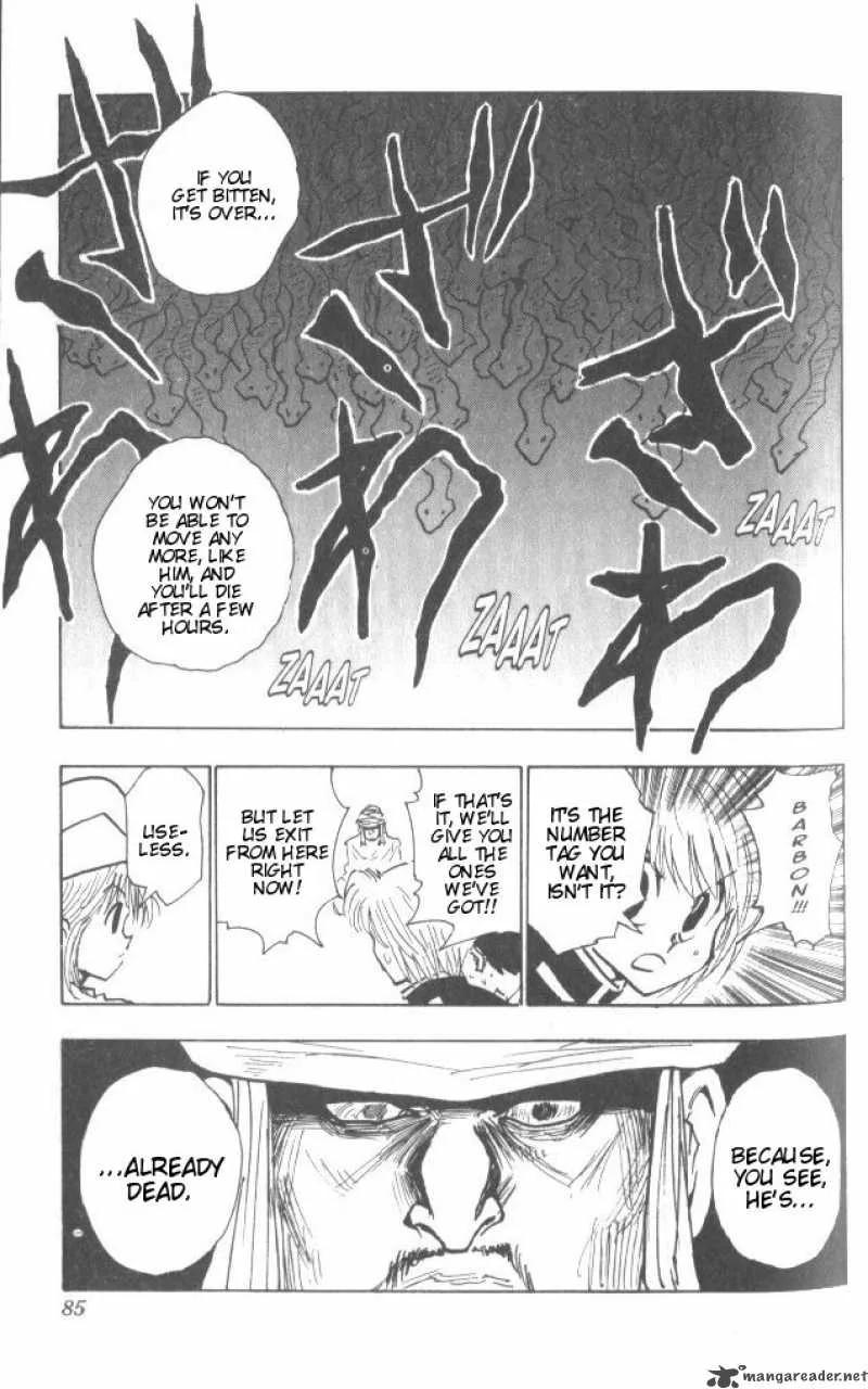 Hunter X Hunter Chapter 30: A Swarming Trap – Page 20