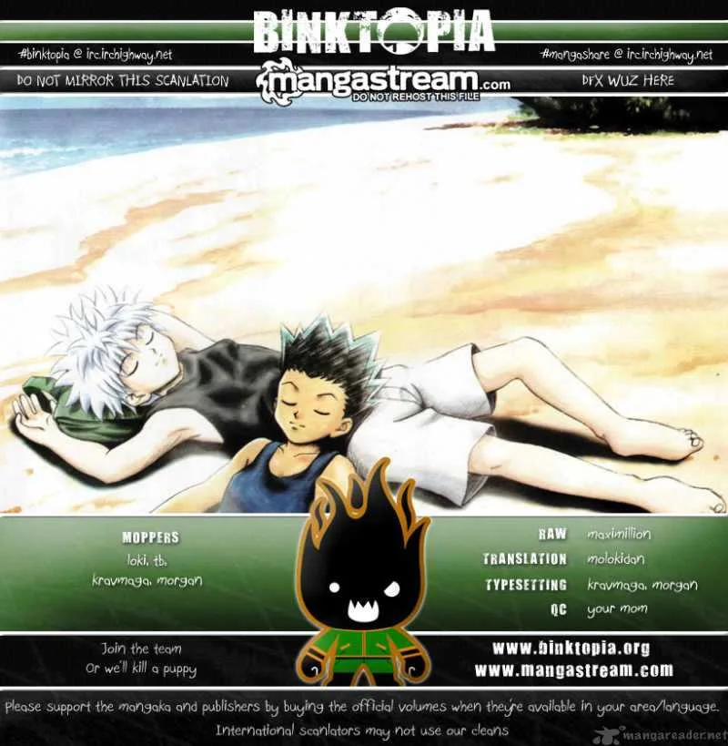 Hunter X Hunter Chapter 306: Relief – Page 16