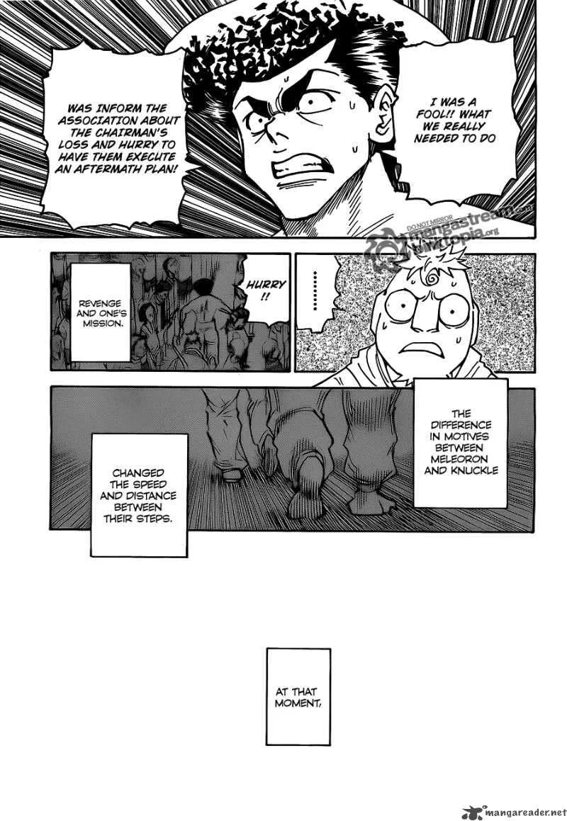 Hunter X Hunter Chapter 308: Flash – Page 12
