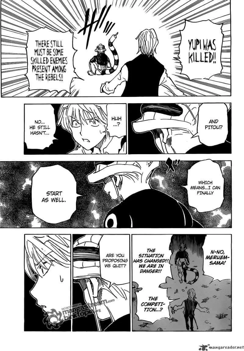 Hunter X Hunter Chapter 310: Start – Page 17