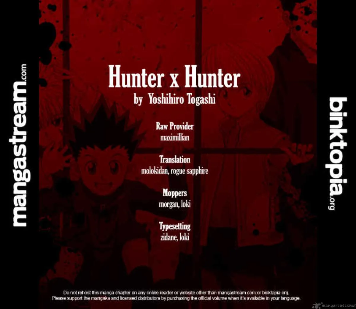 Hunter X Hunter Chapter 310: Start – Page 20