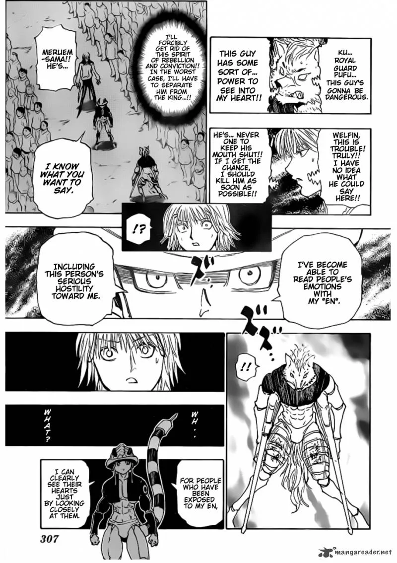 Hunter X Hunter Chapter 312: Resolve – Page 9
