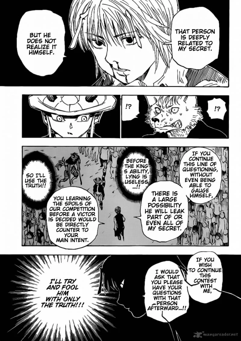 Hunter X Hunter Chapter 312: Resolve – Page 13