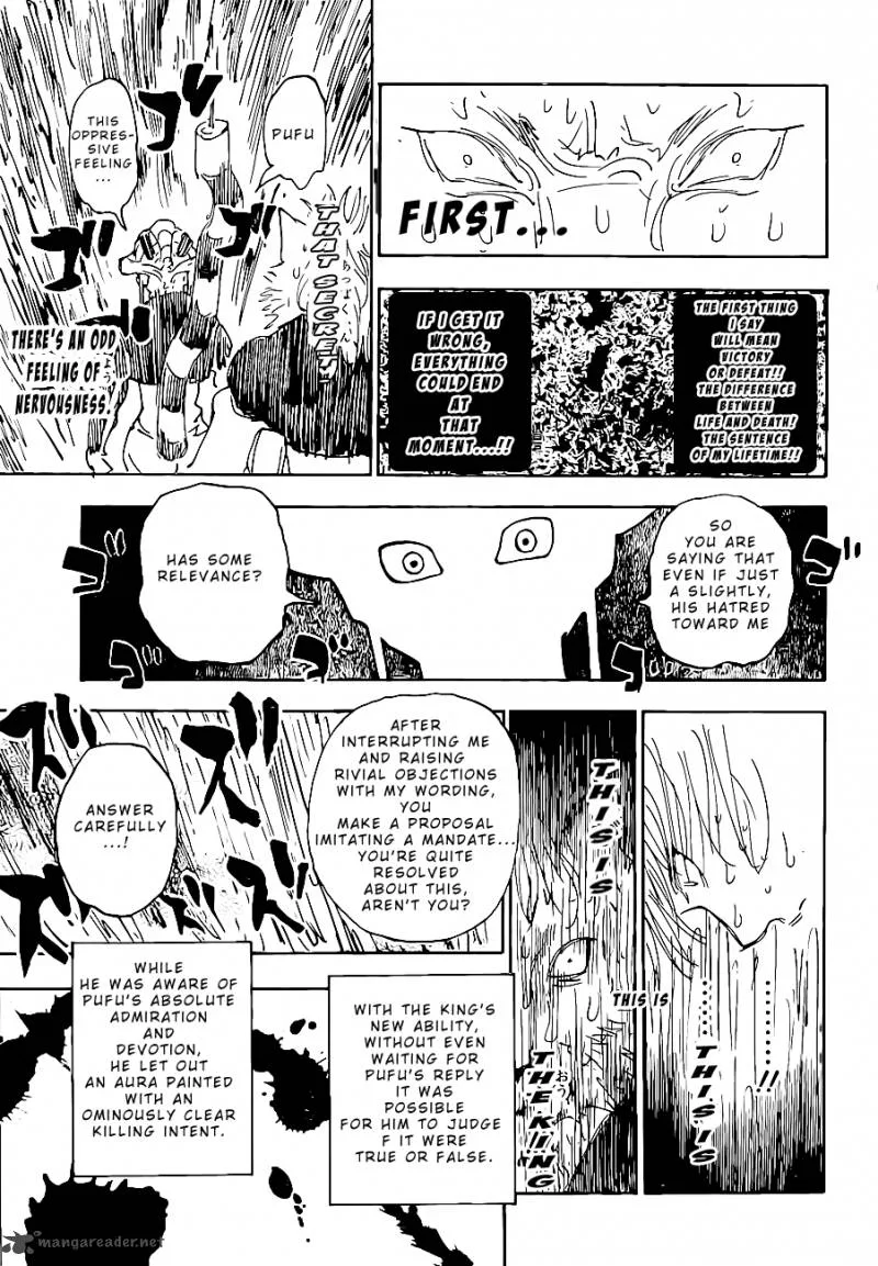 Hunter X Hunter Chapter 312: Resolve – Page 15