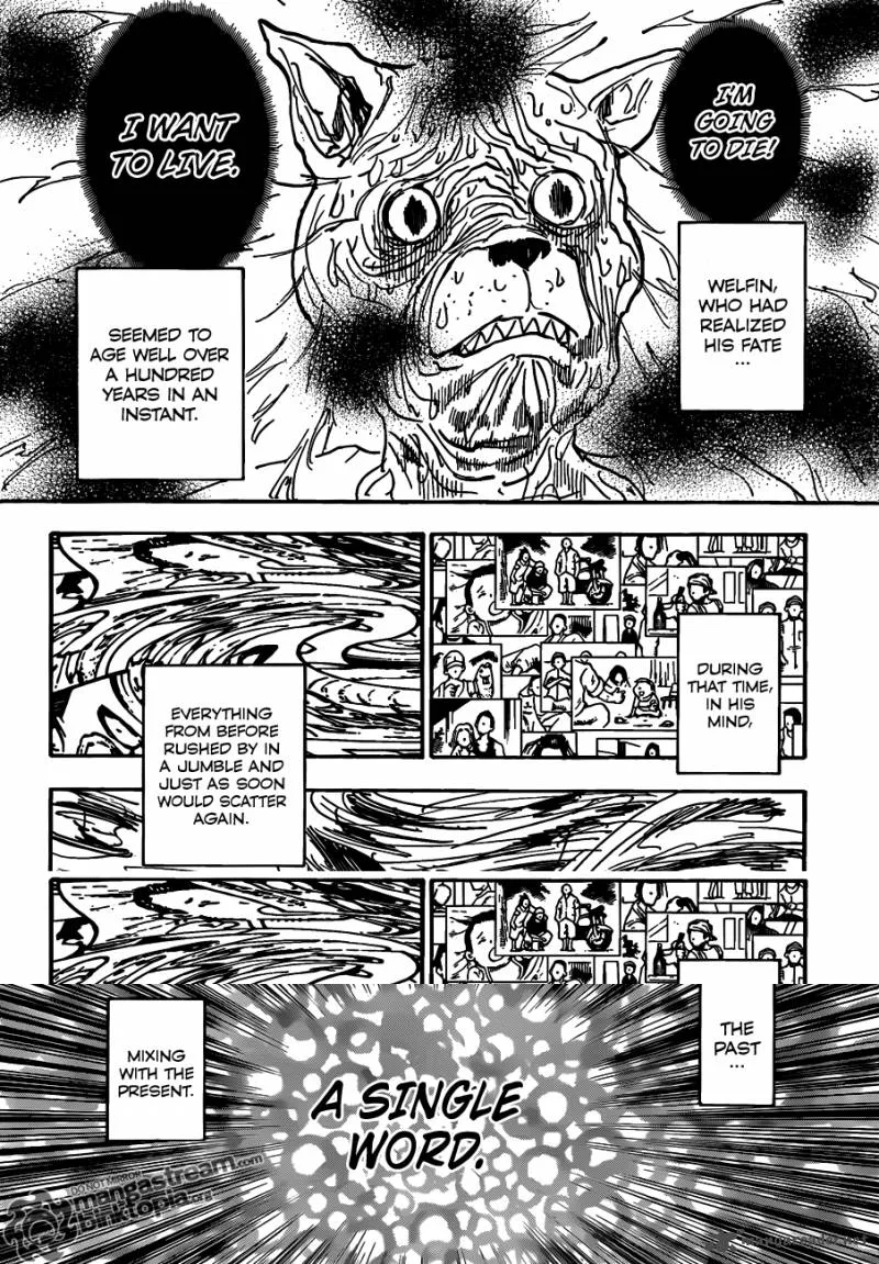 Hunter X Hunter Chapter 313: A Single Word – Page 3