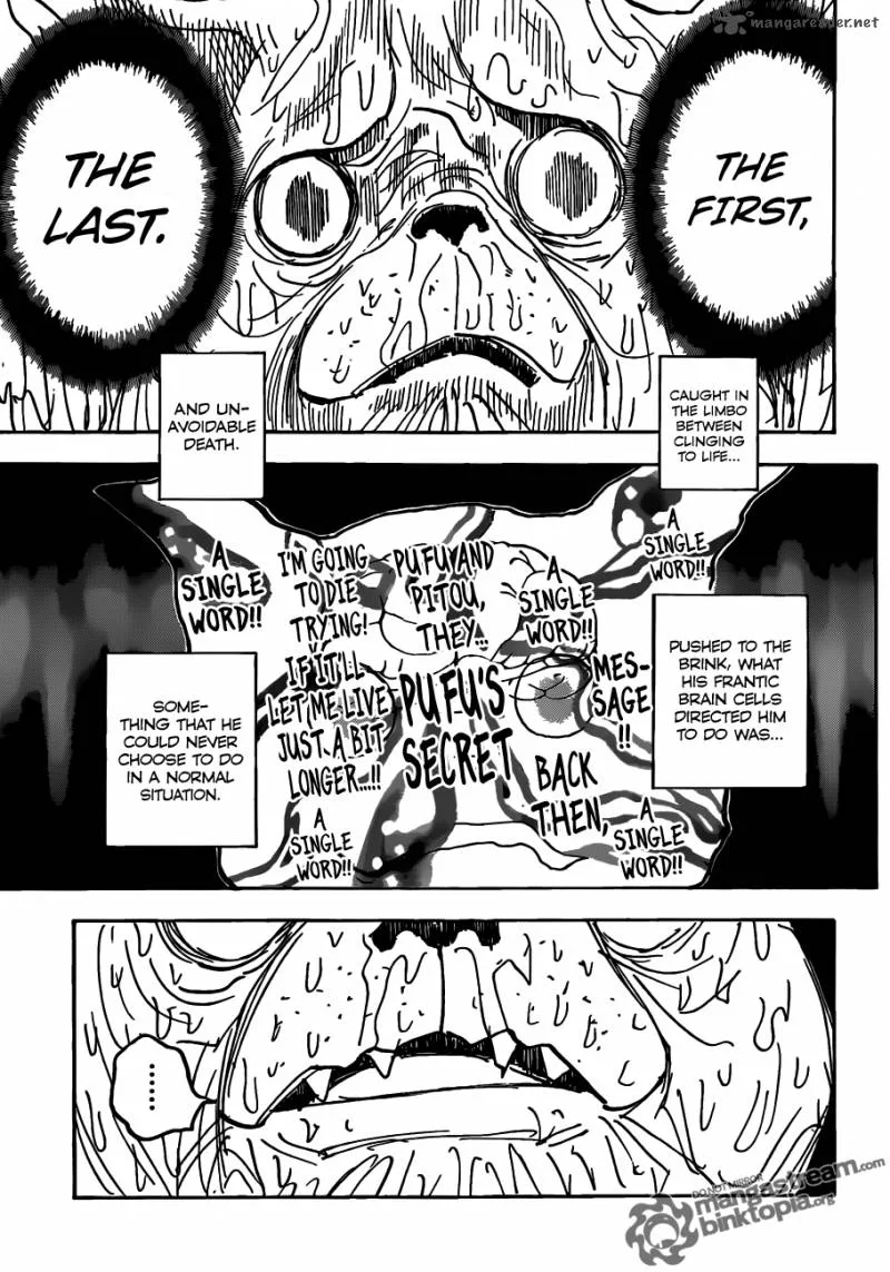 Hunter X Hunter Chapter 313: A Single Word – Page 4