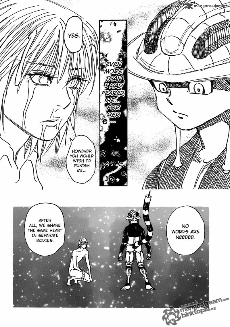 Hunter X Hunter Chapter 313: A Single Word – Page 9