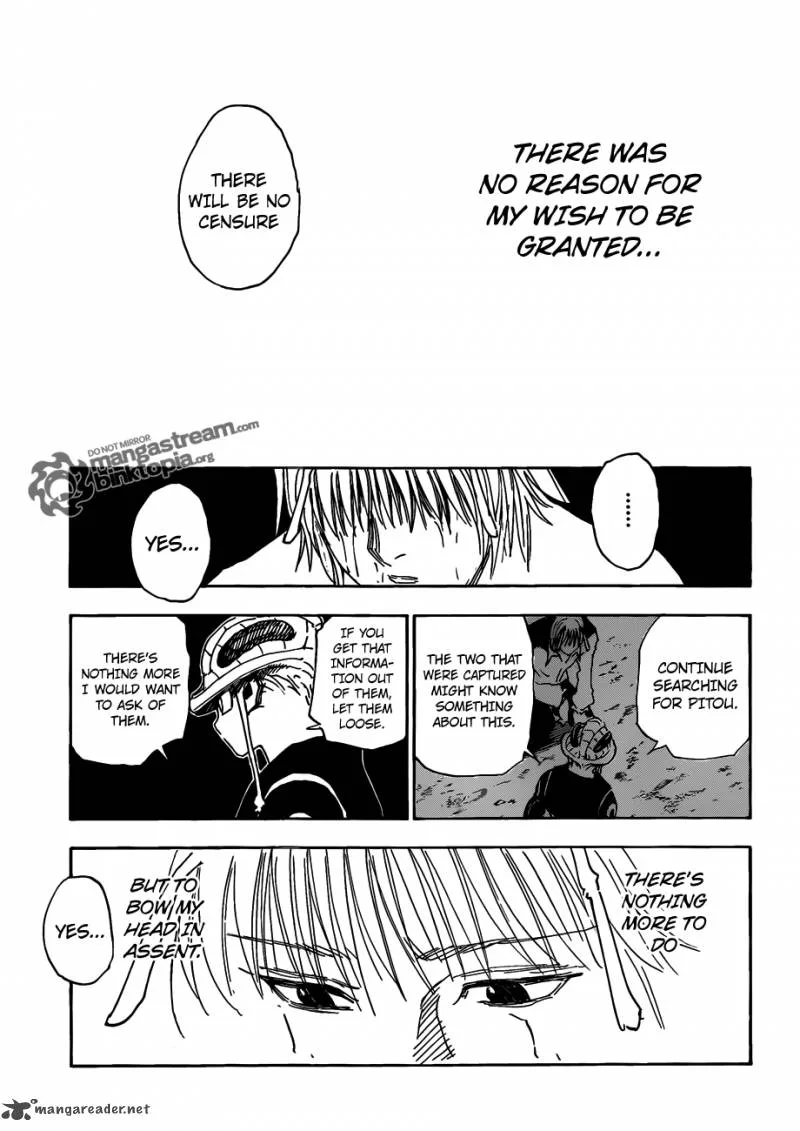 Hunter X Hunter Chapter 313: A Single Word – Page 10