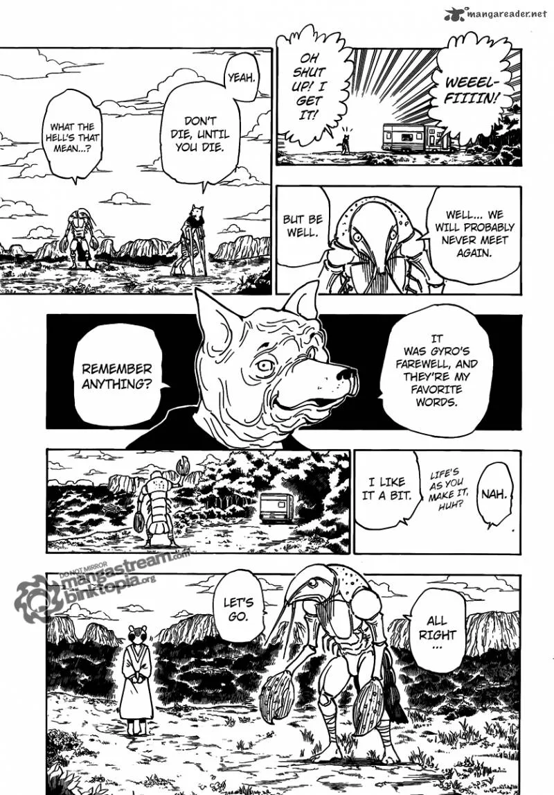 Hunter X Hunter Chapter 315: Homecoming – Page 3