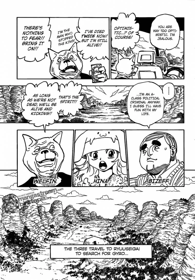 Hunter X Hunter Chapter 315: Homecoming – Page 5