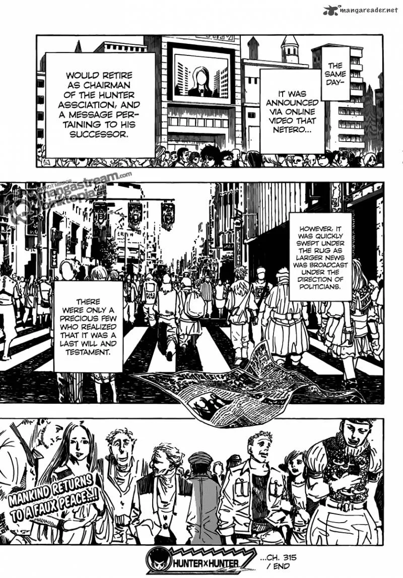 Hunter X Hunter Chapter 315: Homecoming – Page 18