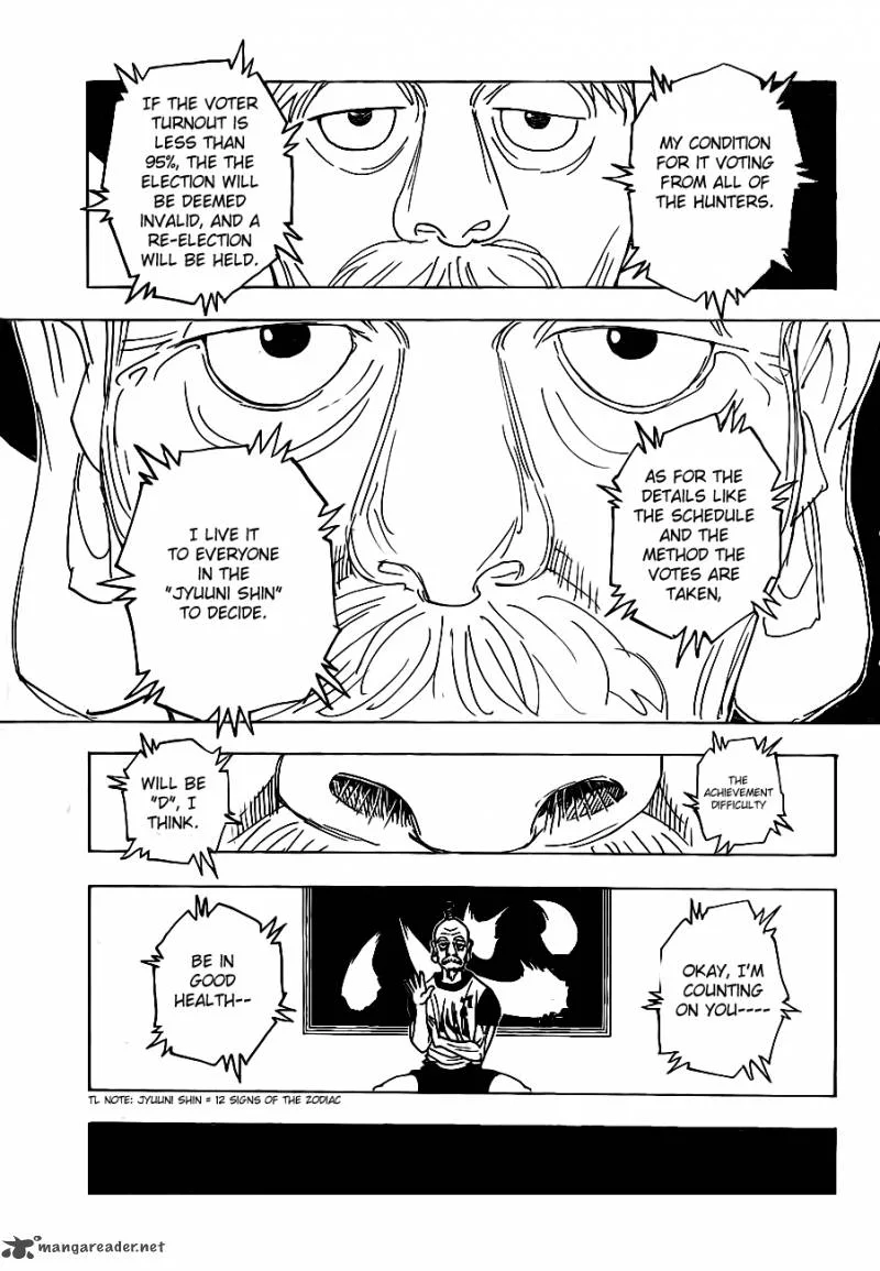 Hunter X Hunter Chapter 318: Last Will – Page 13