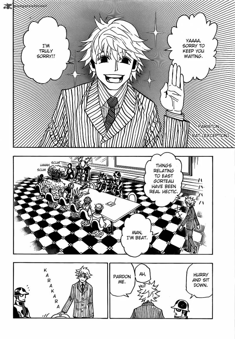Hunter X Hunter Chapter 319: Lot Drawing – Page 3