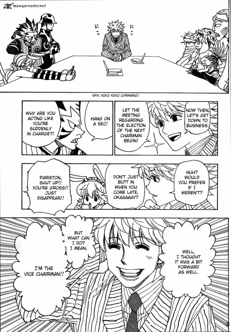 Hunter X Hunter Chapter 319: Lot Drawing – Page 4