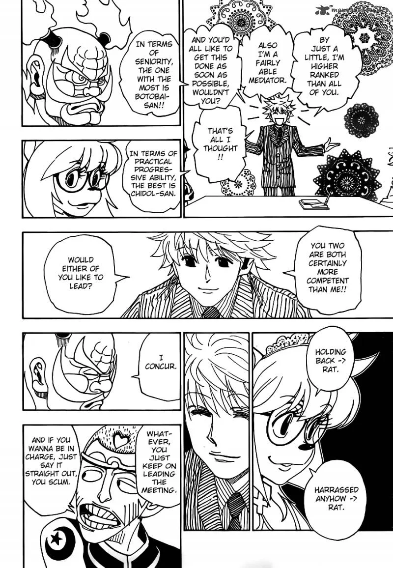 Hunter X Hunter Chapter 319: Lot Drawing – Page 5