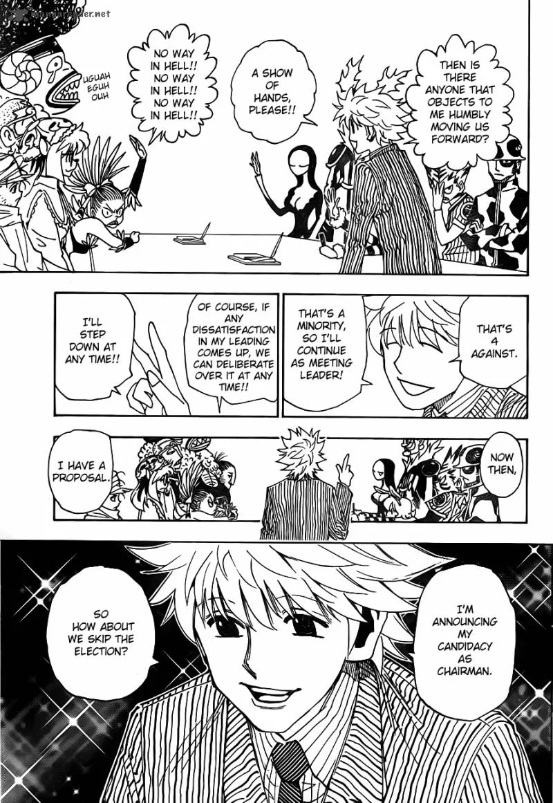 Hunter X Hunter Chapter 319: Lot Drawing – Page 6