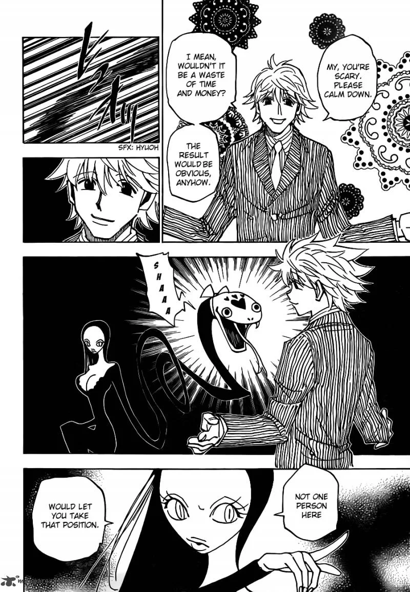 Hunter X Hunter Chapter 319: Lot Drawing – Page 8