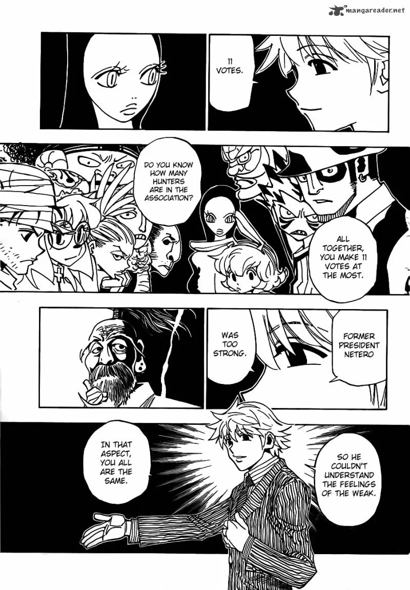 Hunter X Hunter Chapter 319: Lot Drawing – Page 9