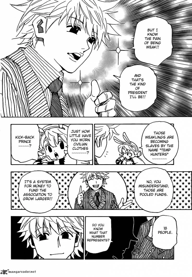 Hunter X Hunter Chapter 319: Lot Drawing – Page 10