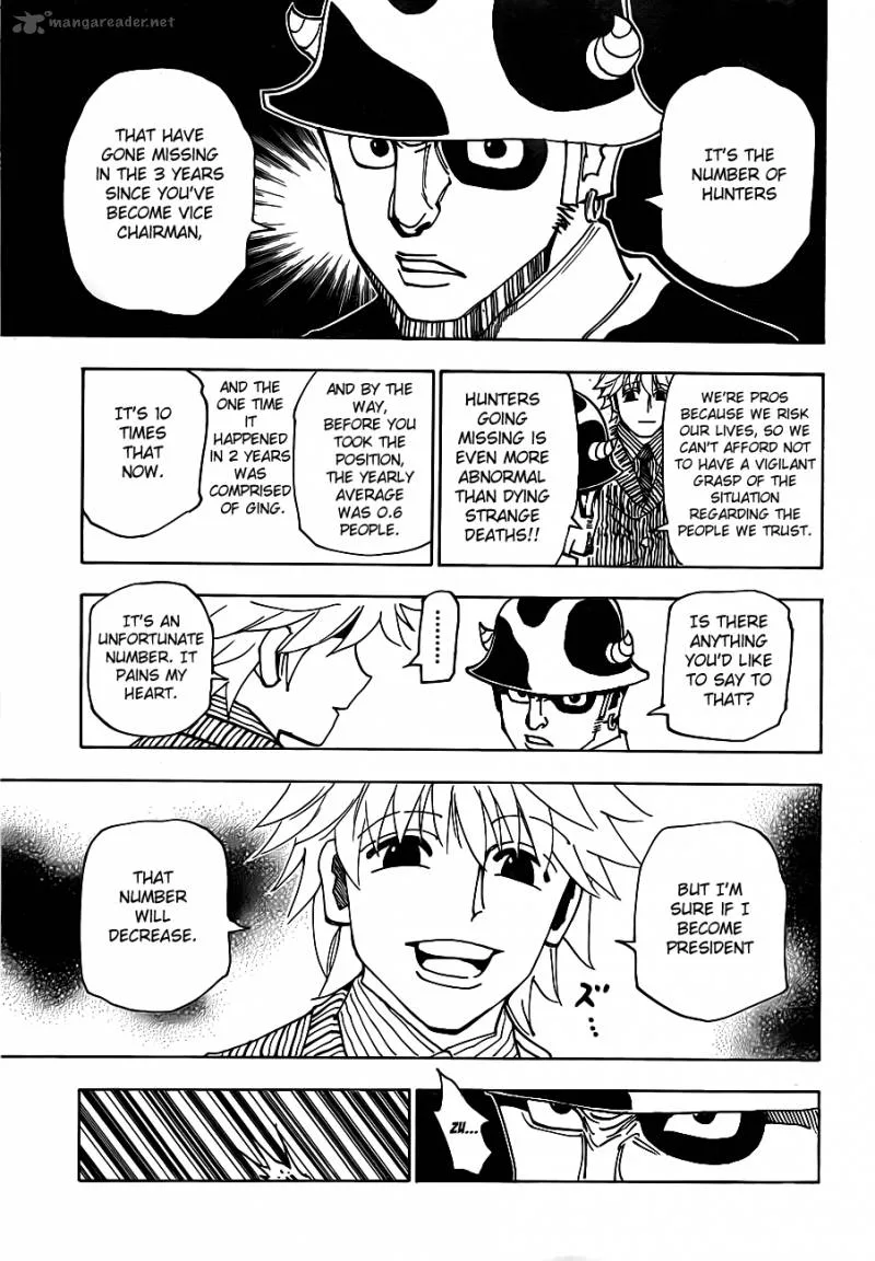 Hunter X Hunter Chapter 319: Lot Drawing – Page 11
