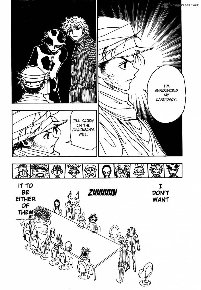 Hunter X Hunter Chapter 319: Lot Drawing – Page 12