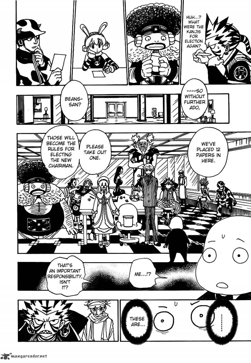 Hunter X Hunter Chapter 319: Lot Drawing – Page 16