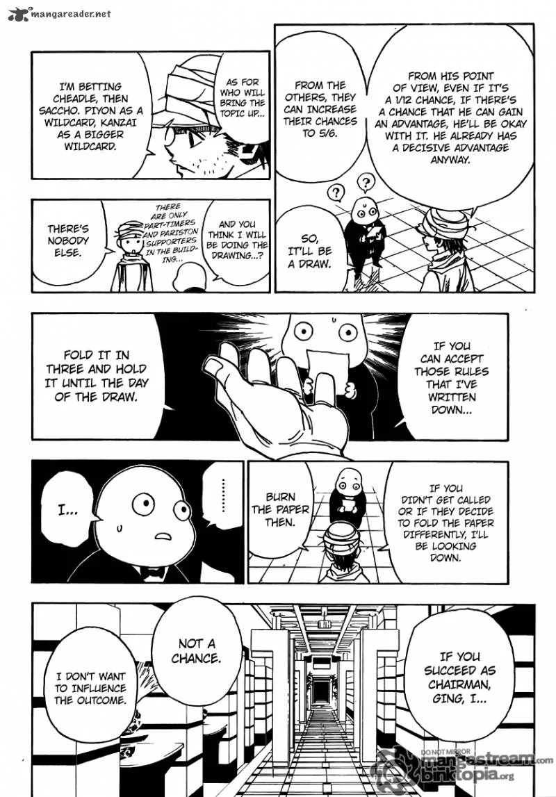 Hunter X Hunter Chapter 320: Voting – Page 6