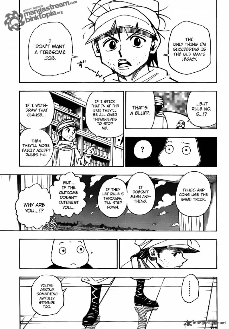 Hunter X Hunter Chapter 320: Voting – Page 7