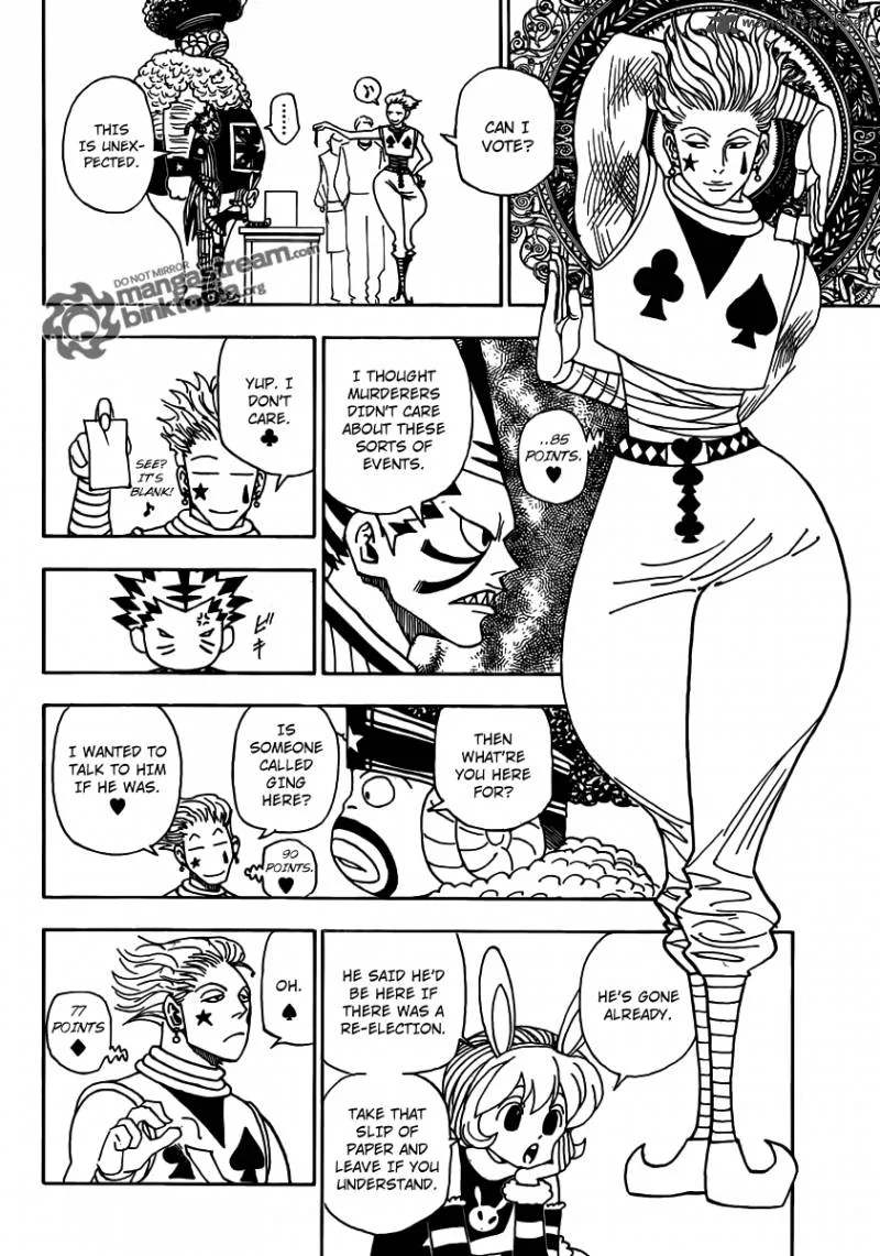 Hunter X Hunter Chapter 320: Voting – Page 11