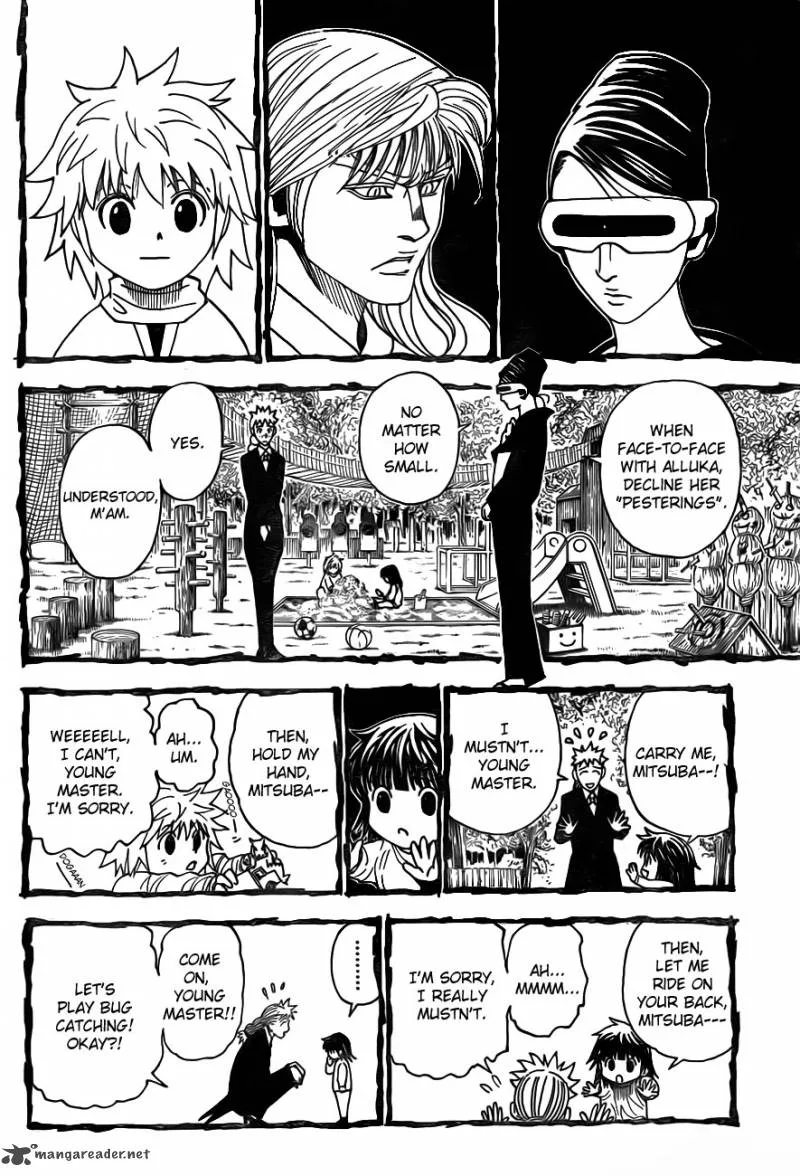 Hunter X Hunter Chapter 322: Siblings – Page 8