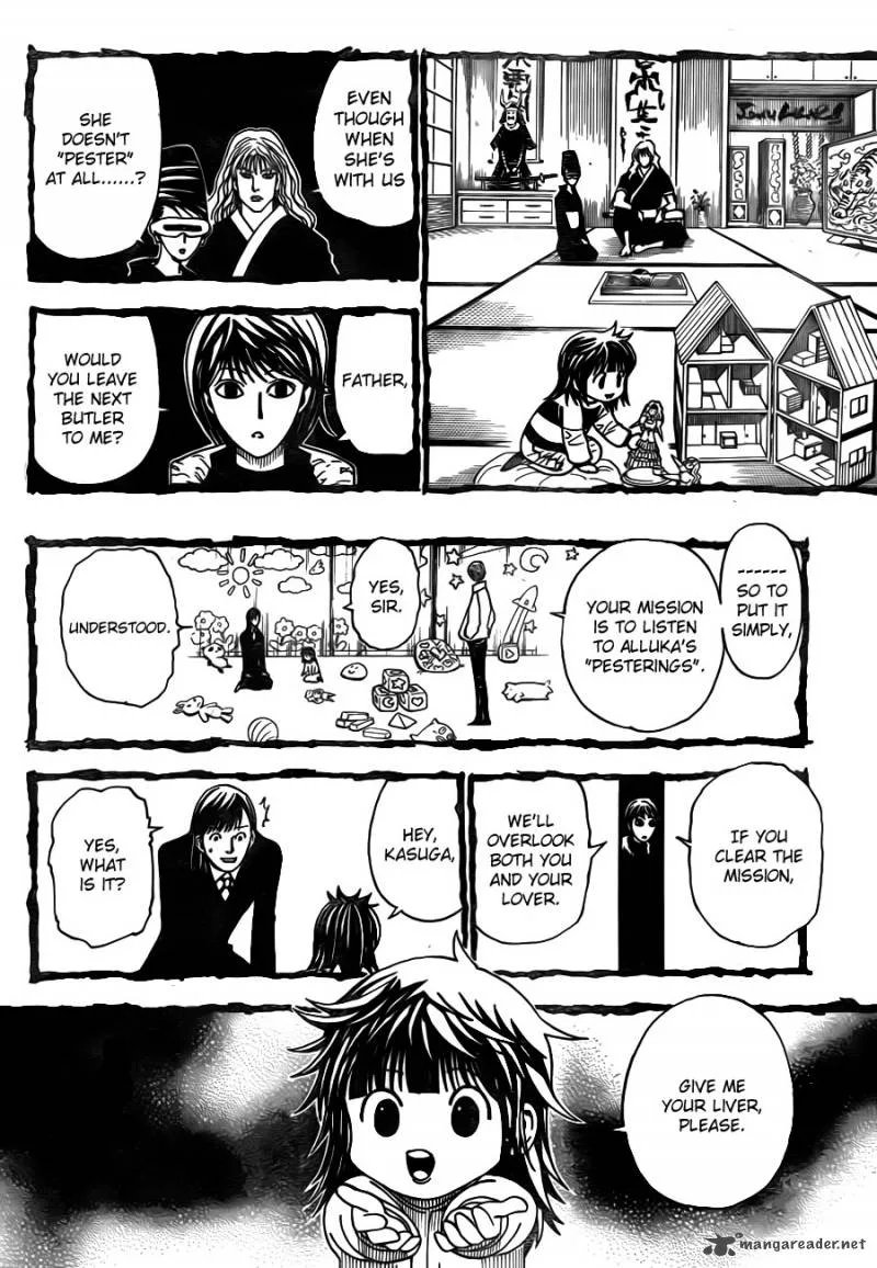 Hunter X Hunter Chapter 322: Siblings – Page 14