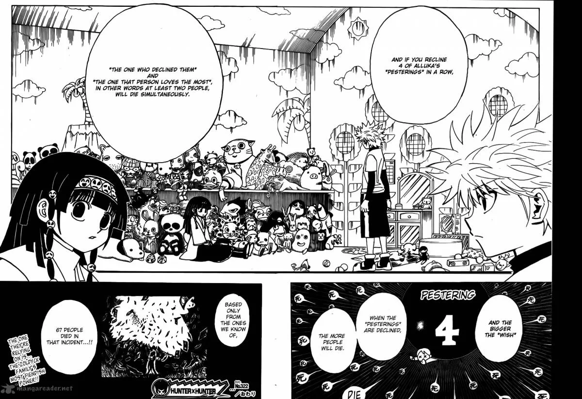 Hunter X Hunter Chapter 322: Siblings – Page 18
