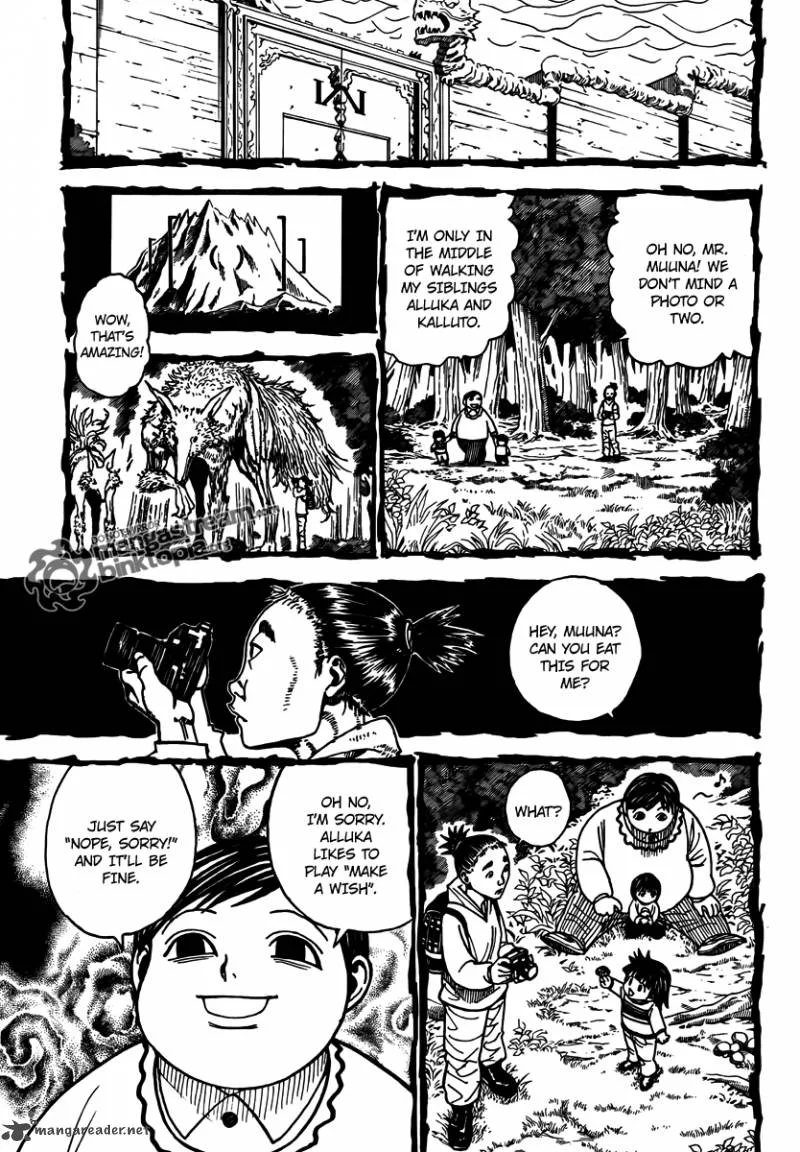 Hunter X Hunter Chapter 323: Request – Page 3