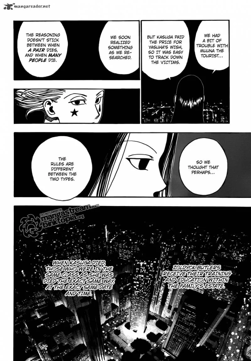 Hunter X Hunter Chapter 323: Request – Page 4